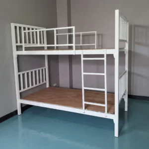 เตียงเหล็ก 3.5 ฟุต 2 ชั้น บันไดปีน