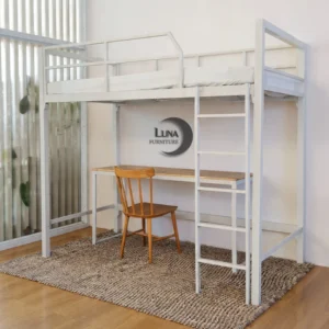 เตียงยกสูง บันไดปีนหน้าเตียง